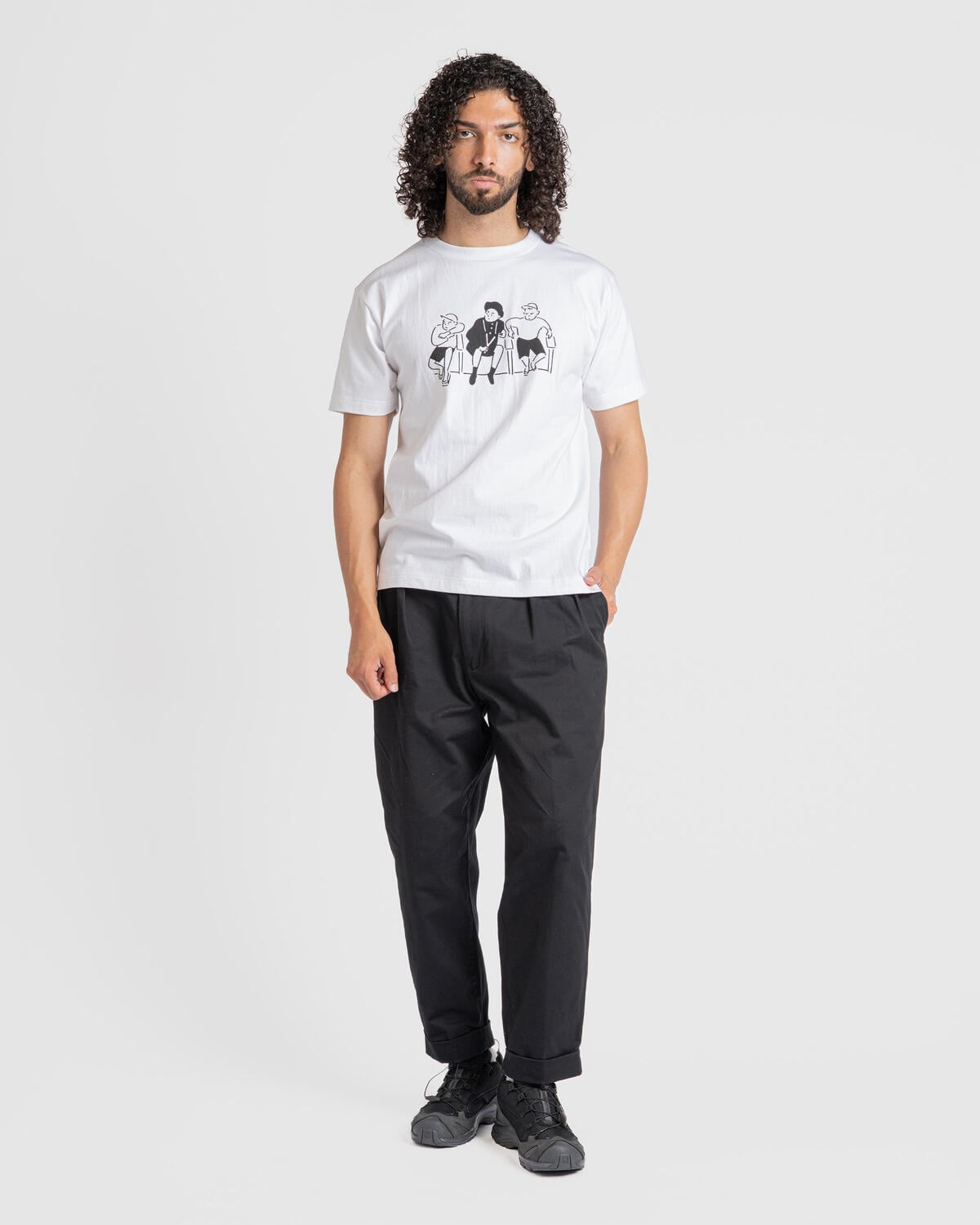 On × BEAMS コラボ Tシャツ XLサイズ (unisex) 日本未入荷 BEAMS Japan x YASUJIRO OZU GRAPHIC TEE | 56040144655-94 | AFEW STORE